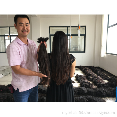 Unprocessed Virgin Human Hair Extension, 11A Cutile Aglined Remy Brazilian Straight Remy Mink Hair Bundles